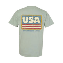 Load image into Gallery viewer, Southern Fried Cotton USA Patch SS Tee
