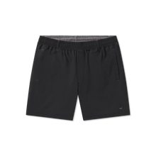 Load image into Gallery viewer, Southern Marsh Youth Billfish Lined Performance Shorts in Black
