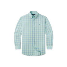 Load image into Gallery viewer, Southern Marsh Palmer Performance Dress Shirt Antigua Blue &amp; Lilac