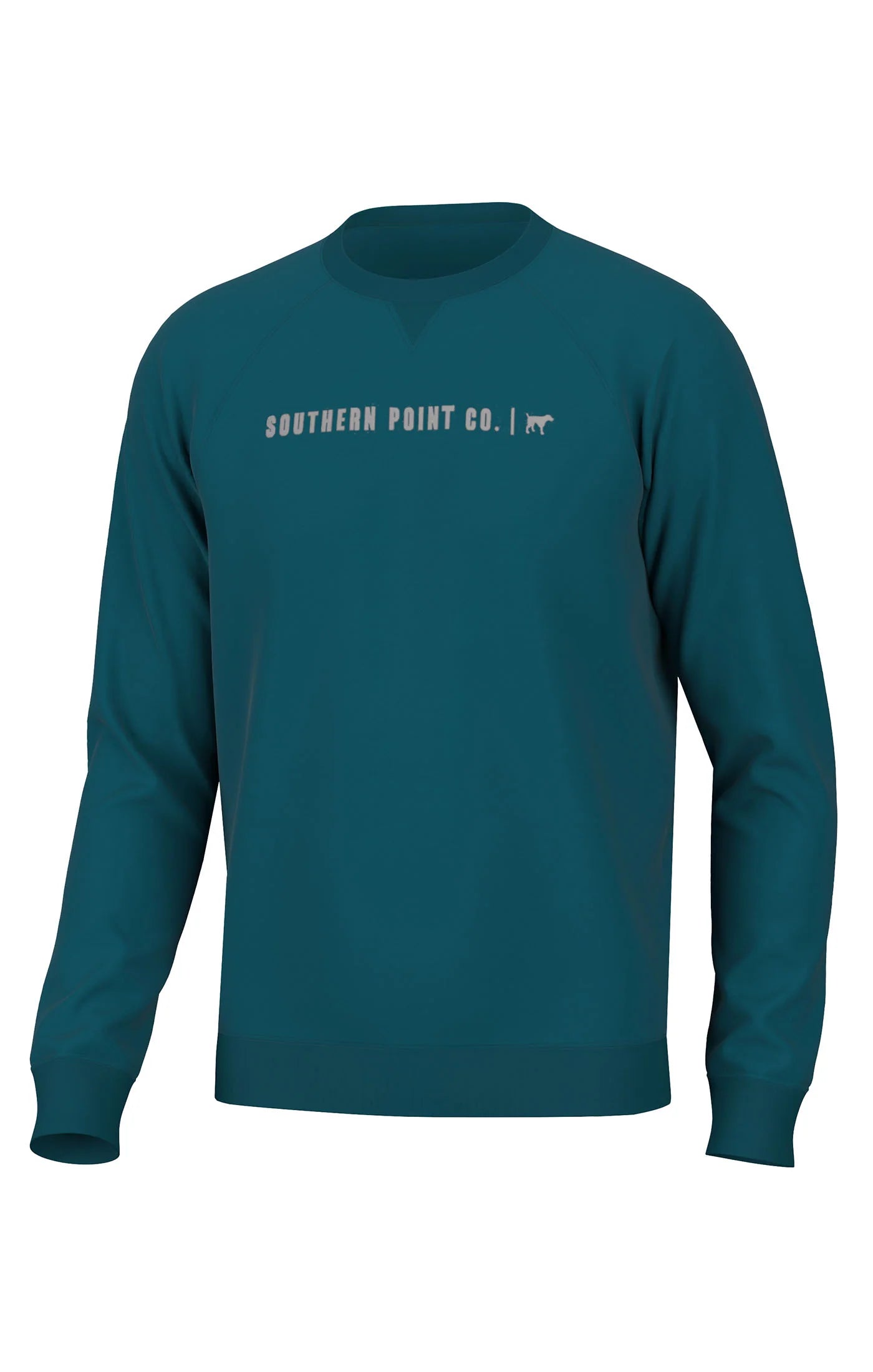 Southern Point Co. Campside Crew Sweatshirt in Gulf Coast