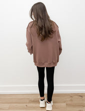 Load image into Gallery viewer, WWJD &amp; Amen Reversible Mock Neck Sweatshirt