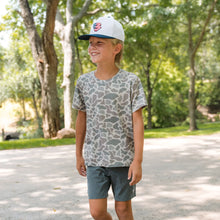 Load image into Gallery viewer, Burlebo Youth Go To SS Tee in Classic Deer Camo