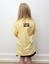 Load image into Gallery viewer, Lulu Mac YOUTH Bottomland Camo Logo SS Tee in Butter