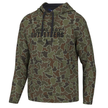 Load image into Gallery viewer, Local Boy Solid Printed Poly Fleece Hoodie in Localflage OD