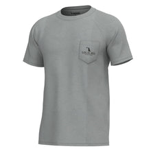 Load image into Gallery viewer, Local Boy Graphic S/S Heather Blend Crew-Brush Badge