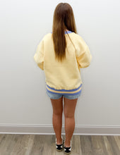 Load image into Gallery viewer, Lulu Mac Social Society Sweatshirt in Butter/Lavender