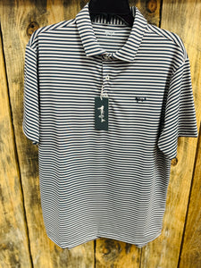 Coastal Cotton Links Stripe Polo