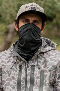 Burlebo Gun Metal Grey Neck Gaiter