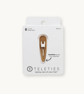 Teleties Snap Clip in Bronze