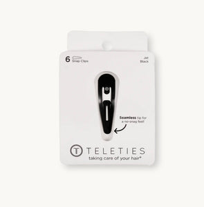 Teleties Snap Clip in Black