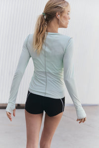 Free People Right On Run LS Layer in Pistachio