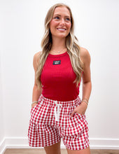 Load image into Gallery viewer, Lulu Mac DD Solid Cardinal Tank Tops