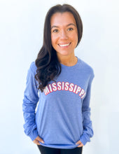 Load image into Gallery viewer, Mississippi Red Addyson Nicole Company LS Tee