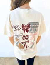 Load image into Gallery viewer, Mississippi State Bulldogs Coquette Campus SS Tee