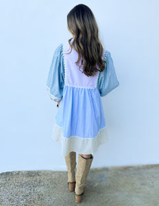 I Need You 3/4 Sleeve Babydoll Dress