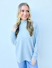 Load image into Gallery viewer, Indifferent Pullover Tunic in Heather Grey