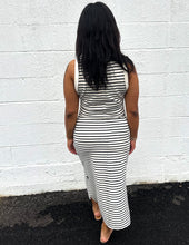 Load image into Gallery viewer, All the Small Things Stripe Midi Dress