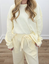 Load image into Gallery viewer, Lulu Mac Waffle LS Top in Butter