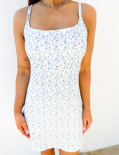 Load image into Gallery viewer, Get To Moving Floral Print Back Cross Dress