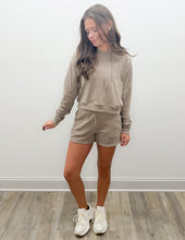 Load image into Gallery viewer, Local Girl LG Velvet Fleece Cropped Hoodie