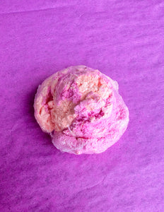 Magnolia Soap Company Bubble Scoops Pink & Orange Tie Dye