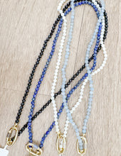 Load image into Gallery viewer, Kendra Scott Emery Beaded Necklace in Gold/Black Agate