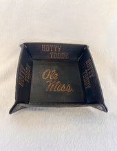 Load image into Gallery viewer, Burnished Burnished Leather Ole Miss Valet Tray