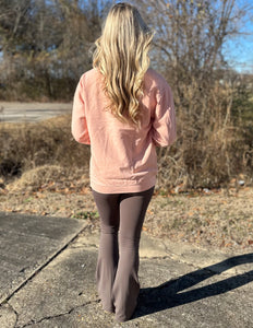 VB Comfort Color Logo Sweatshirt Peachy