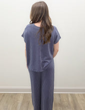 Load image into Gallery viewer, Treat Me Right Relaxed Top &amp; Pants Set in Navy