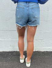 Load image into Gallery viewer, Everything She Ain&#39;t 90s Distressed Denim Shorts