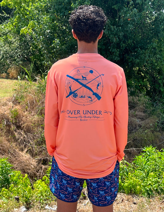 Over Under Tidal Tech Rod & Gun Long Sleeve Tee