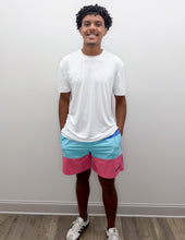Load image into Gallery viewer, Vineyard Vines 7" Colorblock Piped Chappy Swim Trunks