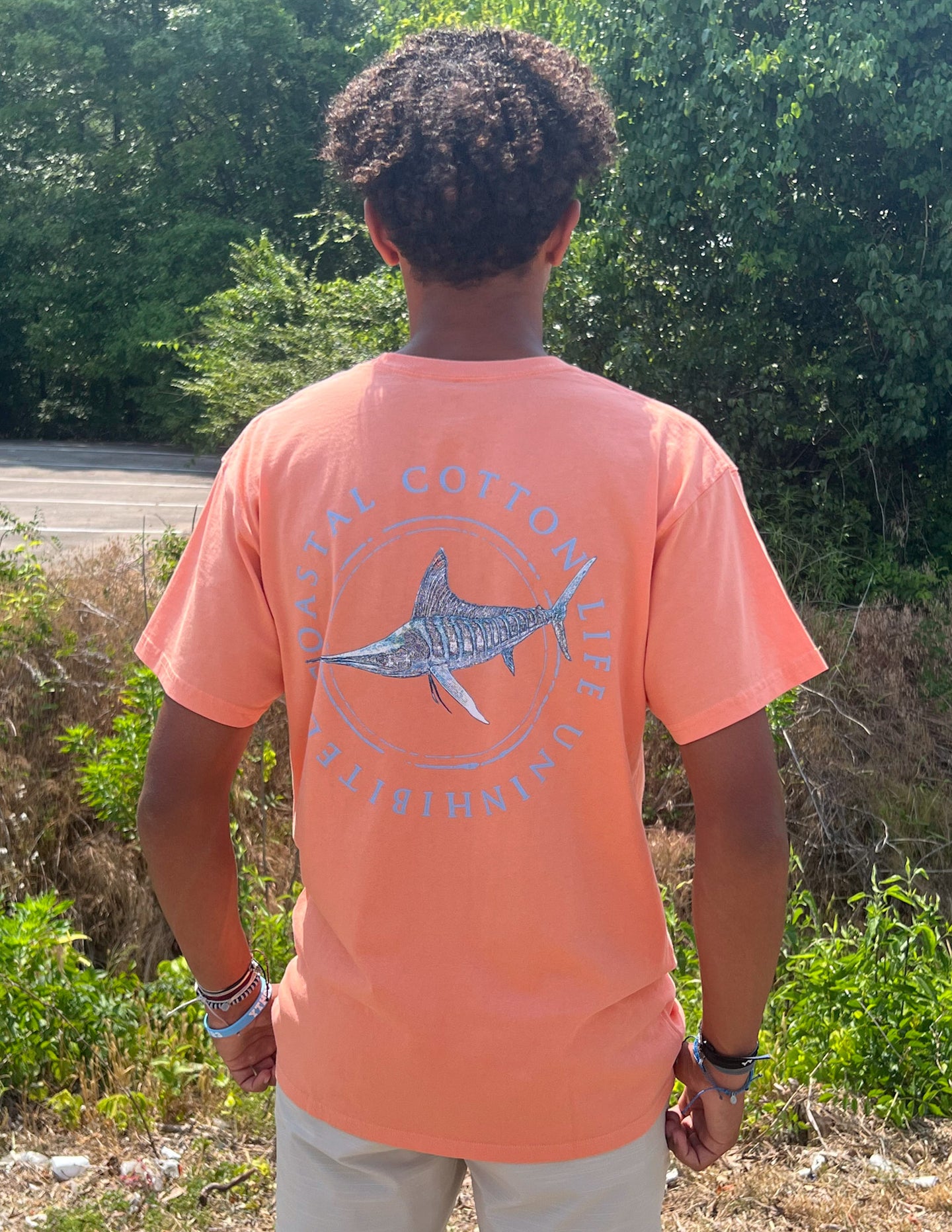 Coastal Cotton Marlin SS Tee Mango