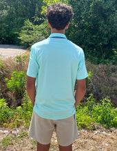 Load image into Gallery viewer, Southern Shirt Co. Men&#39;s Grayton Heather Polo Reef