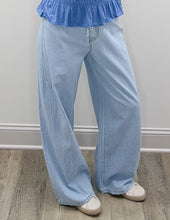 Load image into Gallery viewer, Can't Catch A Break Relaxed Denim Pants With Drawstring