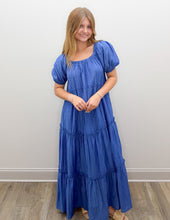 Load image into Gallery viewer, The Sweetest Story Maxi Dress in Blue