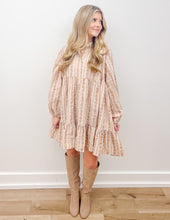 Load image into Gallery viewer, Sweet Dreams Floral Print Half Button Shirt Dress