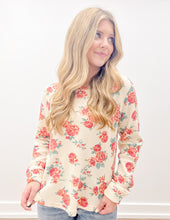 Load image into Gallery viewer, Now You Have Do This Floral Print Thermal Top