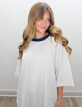 Load image into Gallery viewer, Free People Heather Colorblock Tackle Tee