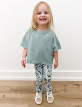 Load image into Gallery viewer, Local Girl Youth Leggings in Localflage Coast