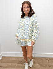 Load image into Gallery viewer, It's Quitting Time Patchwork Pullover/Short Set