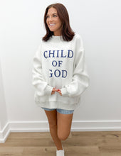 Load image into Gallery viewer, Jesus &amp; Child Of God Reversible Mock Neck Sweatshirt