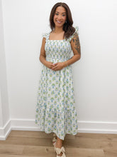 Load image into Gallery viewer, Some Things Never Change Floral Pattern Midi Dress