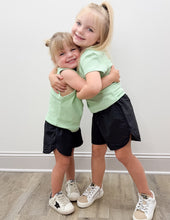 Load image into Gallery viewer, Lulu Mac TODDLER Solid Shorts in Black