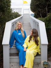 Load image into Gallery viewer, Lulu Mac Terry Pants in Bright Blue