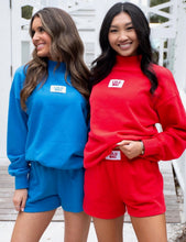 Load image into Gallery viewer, Lulu Mac Terry Shorts in Bright Blue