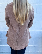 Load image into Gallery viewer, Sweet Creature Waffle Sweater Mocha