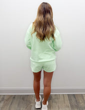 Load image into Gallery viewer, Lulu Mac Terry Cloth Shorts in Mint