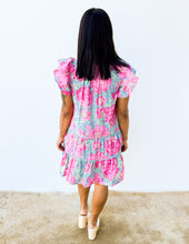 Load image into Gallery viewer, Talking Bout Forever Smocked Neck Mini Dress