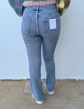 Load image into Gallery viewer, Happy To Be Here High Rise Mini Bootcut Jeans